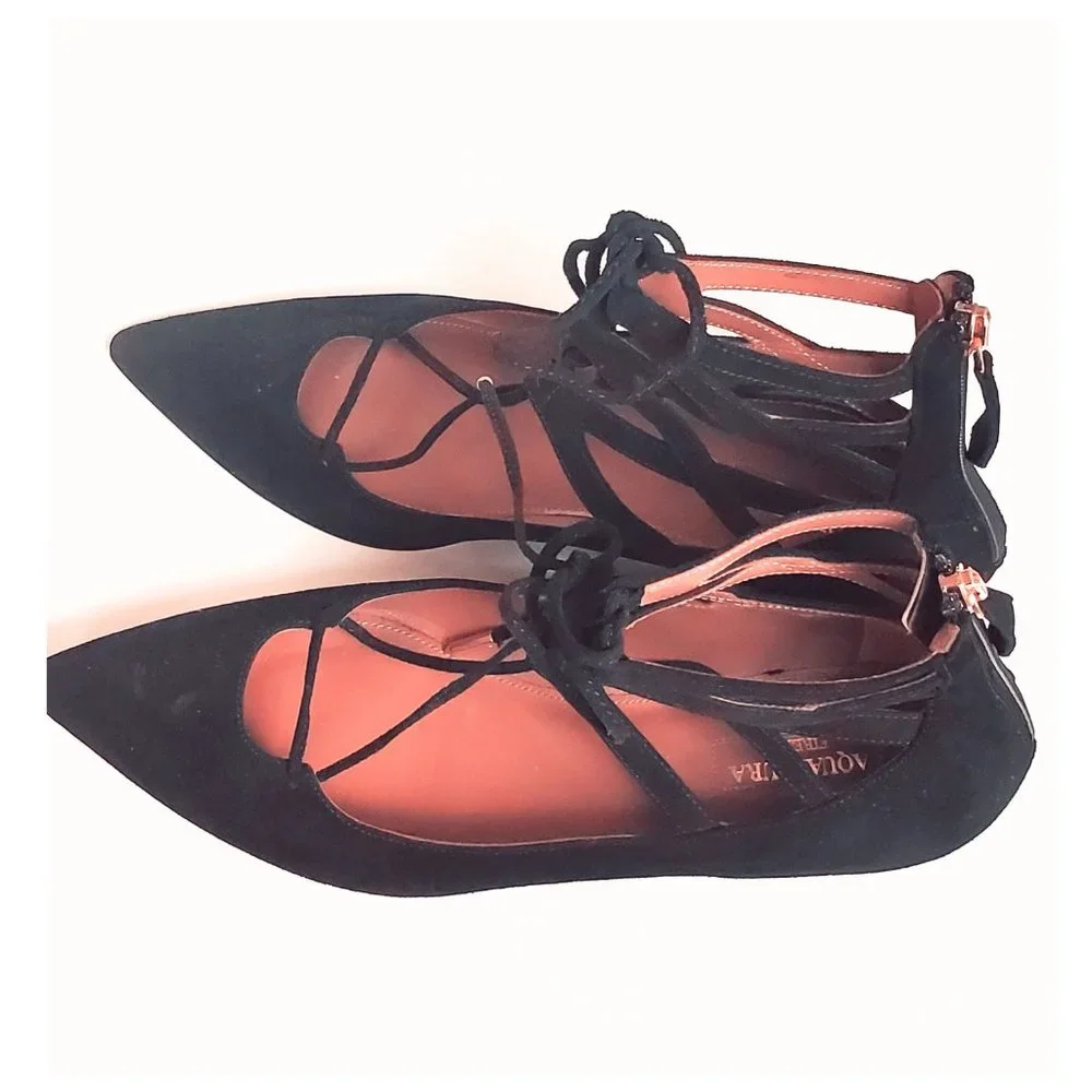 ‼️SOLD‼️‼️ BELGRAVA FLATS BLACK SUEDE(SOLD) - Picture 3 of 12